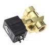 SMC Brass Body 2 Port Normally Closed Solenoid Valve VXED2140-04F-5DO1 24V 15mm Orifice Diameter 1/2 in Japan