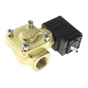 SMC Brass Body 2 Port Normally Closed Solenoid Valve VXED2140-04F-5DO1 24V 15mm Orifice Diameter 1/2 in Japan