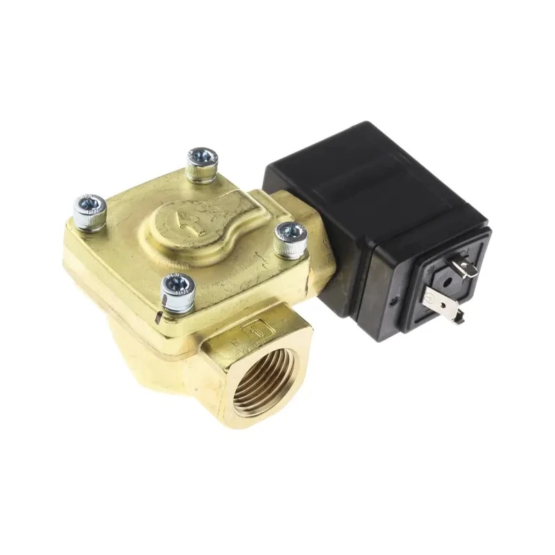 SMC Brass Body 2 Port Normally Closed Solenoid Valve VXED2140-04F-5DO1 24V 15mm Orifice Diameter 1/2 in Japan
