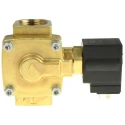SMC Brass Body 2 Port NC Solenoid Valve VXED2260-10F-5DO1 24V DC 25mm Orifice 1 in Inlet 15 bar VXED2260-10F-5DO1