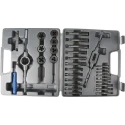 RS PRO 32-Piece High-Speed Steel (HSS) Metric Tap & Die Set M3 - M12 Taps, M3 - M12 Dies 668-1138