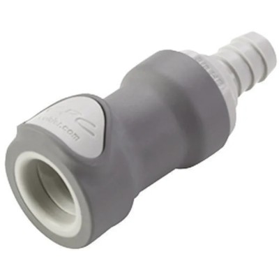 Colder Products Hose Connector 9.53 mm Inside Diameter, Polypropylene Body, 8.3 bar Maximum Operating Pressure NS4D17006