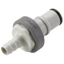 Colder Products Hose Connector Polypropylene Body 6.35 mm ID 8.3 bar Maximum Operating Pressure NS4D22004