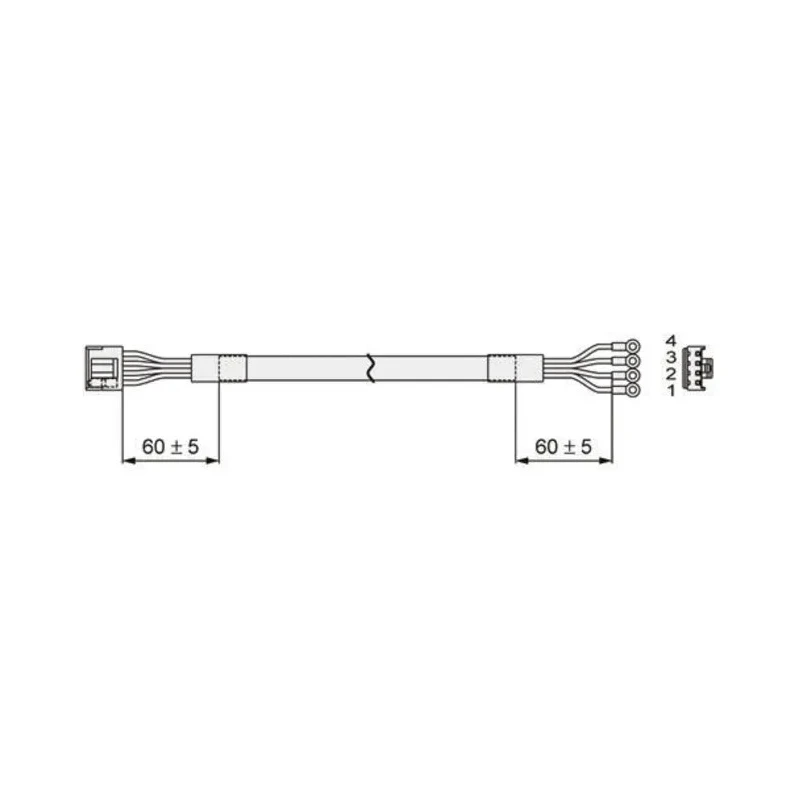 SMC Motor Output Cable for CN2 Series Controllers LC3F2