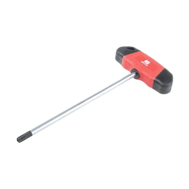RS PRO 1-Piece Torx Key T Shape Long Arm Chrome Molybdenum Steel 200mm 668-5742