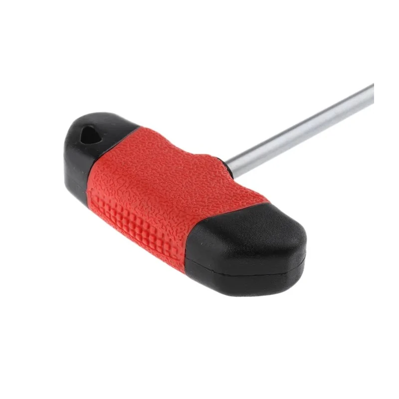 RS PRO T Metric Hex Key, Long Arm, Hex Size 6 mm, Satin Chrome Finish, Chrome Molybdenum Vanadium Steel 668-5745