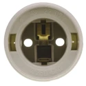 BJB GLS Lamp Holder E27 Screw Mount, Plastic, 250V, 4A, 46mm Length, 40mm Width 22.317.3906.50