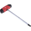 RS PRO T Metric Hex Key, Hex Size 8 mm, Long Arm, Satin Chrome Finish, Chrome Vanadium & Molybdenum Steel 668-5749