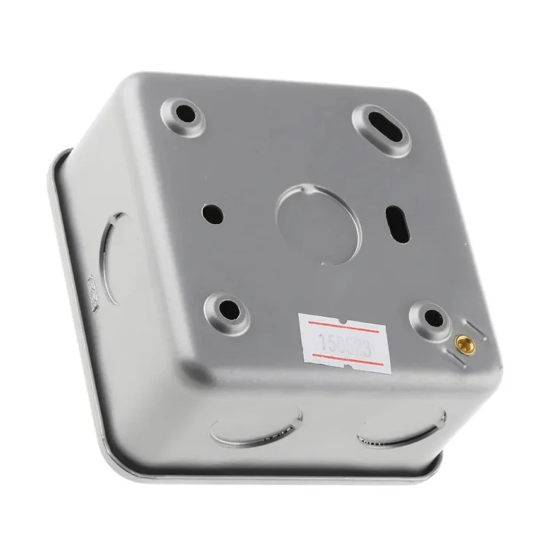 RS PRO Grey 1 Way Rocker 1 Gang Metalclad Steel Light Switch 20A 668-3660