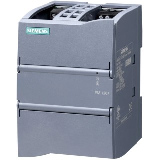 Siemens SIMATIC S7-1200 Switched Mode DIN Rail Power Supply 132V AC Input 24V DC 2.5A Output 60W 6EP1332-1SH71
