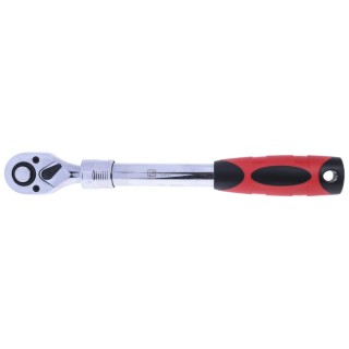RS PRO 1/2 in Ratchet with Extendable Ratchet Handle, Chrome Vanadium Steel, Chrome Finish, 445mm Overall Length 668-5846