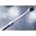 RS PRO 1/2 in Ratchet with Extendable Ratchet Handle, Chrome Vanadium Steel, Chrome Finish, 445mm Overall Length 668-5846