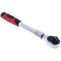 RS PRO 1/2 in Ratchet with Extendable Ratchet Handle, Chrome Vanadium Steel, Chrome Finish, 445mm Overall Length 668-5846