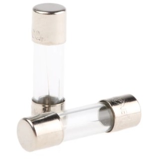 RS PRO 5A Fast Acting Glass Cartridge Fuse, 5 x 20 mm, 250V AC 668-5975