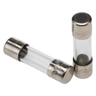 RS PRO Glass Cartridge Fuse 500mA Fast Acting, 5 x 20 mm, 250V AC 668-5957