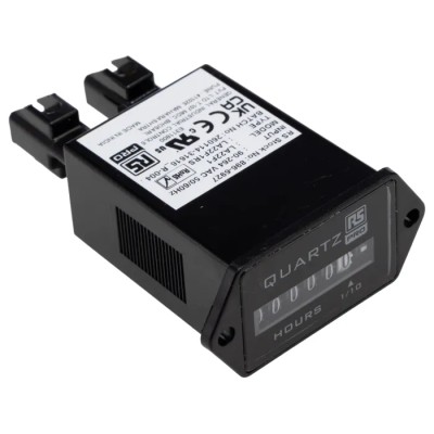 RS PRO 6 Digit Analogue Hour Meter Panel Mount 90 to 264 V AC, ±0.02% Accuracy 896-6927