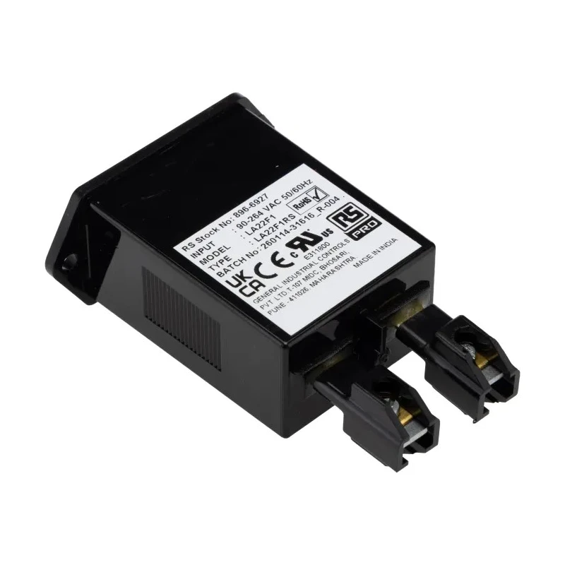 RS PRO 6 Digit Analogue Hour Meter Panel Mount 90 to 264 V AC, ±0.02% Accuracy 896-6927