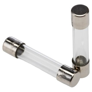RS PRO 2A F Glass Cartridge Fuse 6.3 x 32 mm, Fast Acting, 250V AC 668-6035