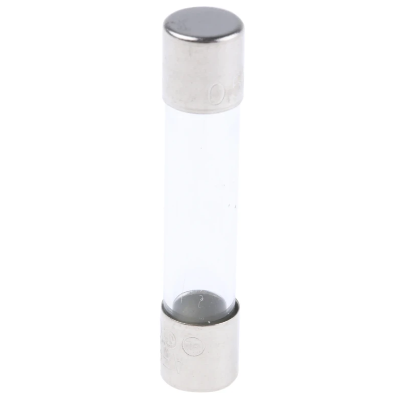RS PRO 500mA Fast Acting Glass Cartridge Fuse 6.3 x 32 mm 250V AC LBC Model 668-6029