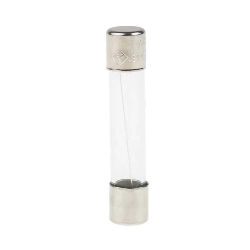 RS PRO 10A Fast Acting Glass Cartridge Fuse 6.3 x 32 mm 250V AC 668-6057