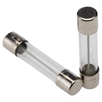 RS PRO 250mA T Glass Cartridge Fuse 6.3 x 32 mm 250V AC Time Delay 668-6060