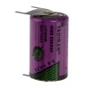 Tadiran 1/2 AA Lithium Thionyl Chloride Battery 3.6 V 1.1 Ah 14.7 mm SL750/PT