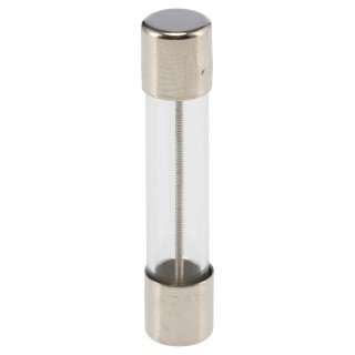 RS PRO 1A T Glass Cartridge Fuse 6.3 x 32 mm 250V AC Time Delay RS PRO 668-6067