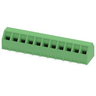Phoenix Contact SMKDSN 1.5/11 Series PCB Terminal Block, 11-Contact, 5 mm Pitch, 1 Row, 13.5A, 400V, Polyamide 1869156