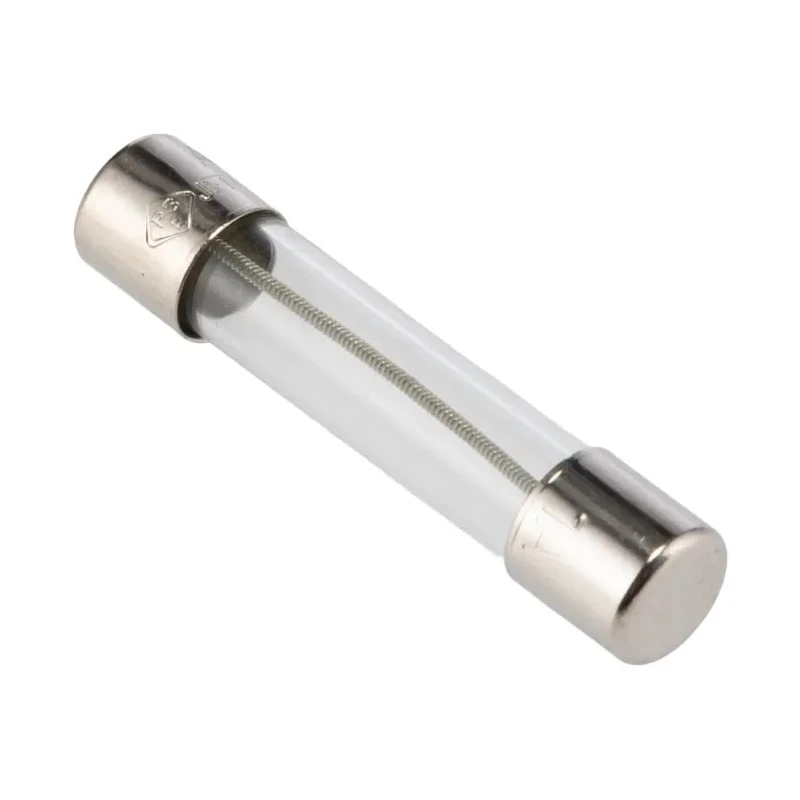 RS PRO 1A T Glass Cartridge Fuse 6.3 x 32 mm 250V AC Time Delay RS PRO 668-6067