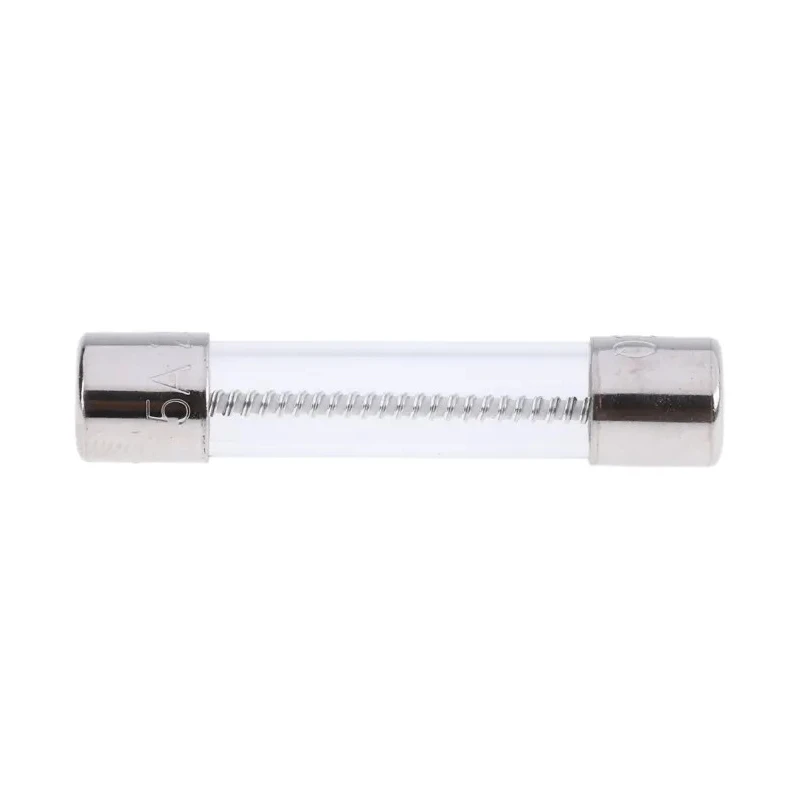 RS PRO 5A T Glass Cartridge Fuse 6.3 x 32 mm 250V AC Time Delay 668-6089
