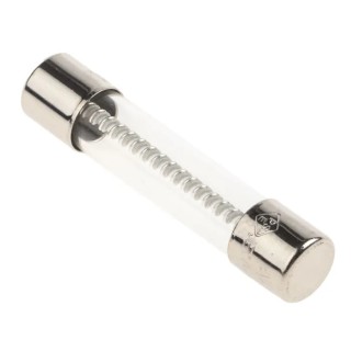 RS PRO 10A Time Delay Glass Cartridge Fuse 6.3 x 32 mm 250V ac 668-6091