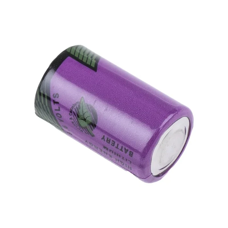 Tadiran 3.6 V Lithium Thionyl Chloride 1/2 AA Battery 1.1 Ah Diameter 14.7 mm SL750/S