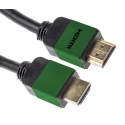 RS PRO 7.5 m High Speed HDMI Cable Male HDMI to Male HDMI 300V DC PVC Jacket Green 913-4880