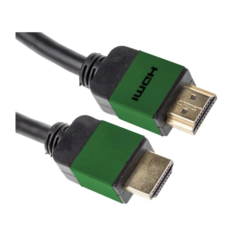 RS PRO 7.5 m High Speed HDMI Cable Male HDMI to Male HDMI 300V DC PVC Jacket Green 913-4880