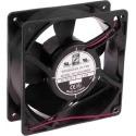 RS PRO Axial Fan 24V DC 163.1 m³/h Air Flow 4.8 W Power 230 mA Current Max 120 mm Square Frame 2540 RPM 668-8855