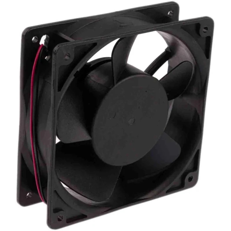 RS PRO Axial Fan 24V DC 163.1 m³/h Air Flow 4.8 W Power 230 mA Current Max 120 mm Square Frame 2540 RPM 668-8855