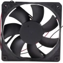 RS PRO Axial Fan, 24V DC, 5.8 W, 144.4 m³/h Air Flow, 240 mA, 120 mm x 120 mm x 25 mm Sleeve Bearing 2200 RPM 668-8858