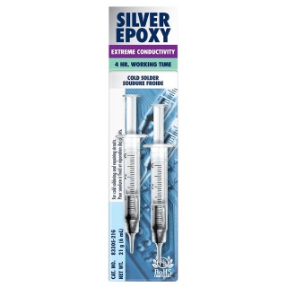 MG Chemicals Cold Solder Adhesive Electronic Grade Silver Conductive Epoxy 21g 8330S-21G