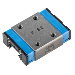 IKO Nippon Thompson Linear Guide Carriage ML7C1HS2 ML Series, 17mm Carriage Width, 937 N Dynamic Load ML7C1HS2