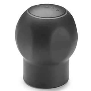Elesa Black Two-Volume Handle Lever M12 Thread Size, 20mm Length, 50 mm Diameter 245207-C1