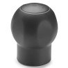 Elesa Black Two-Volume Handle Lever M12 Thread Size, 20mm Length, 50 mm Diameter 245207-C1