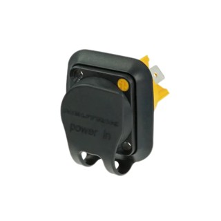 Neutrik Black Rubber Chassis Mount Connector Accessory SCNAC-MPX