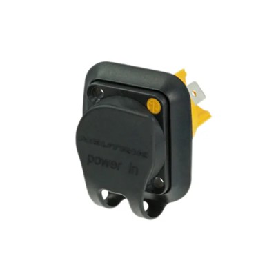 Neutrik Black Rubber Chassis Mount Connector Accessory SCNAC-MPX