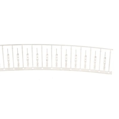 TE Connectivity FFC Series Male Crimp Terminal 2A Current 7.5mm Length Tin Plated Phosphor Bronze Contact Material 1-86557-9
