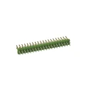 TE Connectivity AMPMODU MOD II Series Straight Through Hole Pin Header, 40 Contacts, 2.54 mm Pitch, 2 Row 2-826632-0