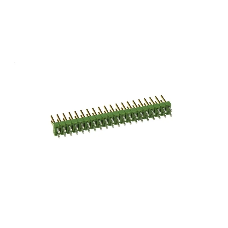 TE Connectivity AMPMODU MOD II Series Straight Through Hole Pin Header, 40 Contacts, 2.54 mm Pitch, 2 Row 2-826632-0