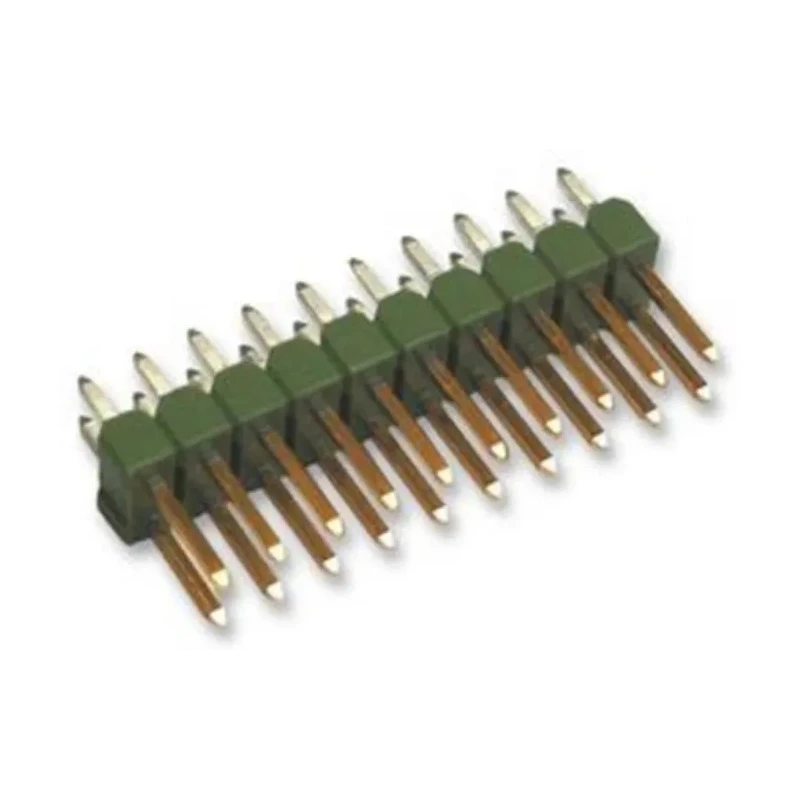 TE Connectivity AMPMODU MOD II Series Straight Through Hole Pin Header 32 Contacts 2.54 mm Pitch 2 Row Unshrouded 1-826632-6