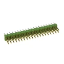 TE Connectivity AMPMODU MOD II Series Straight Through Hole Pin Header 40 Contacts 2.54 mm Pitch 2 Row Unshrouded 2-826632-0