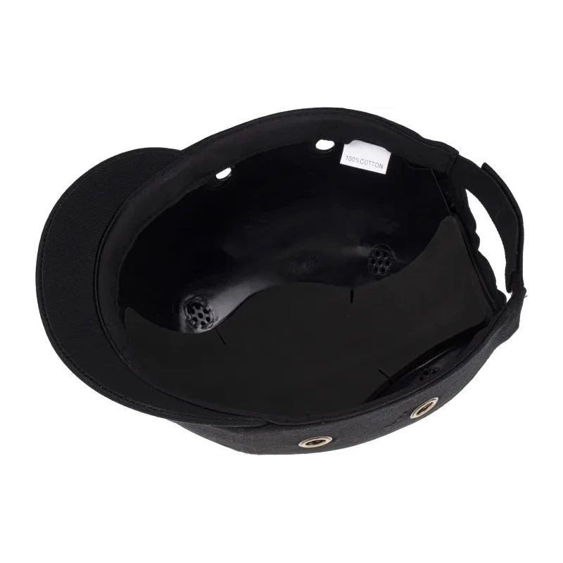 Portwest Black Micro Bump Cap Cotton 918-5680