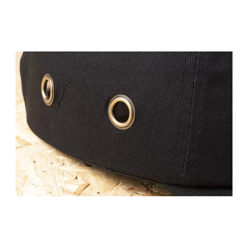 Portwest Black Micro Bump Cap Cotton 918-5680